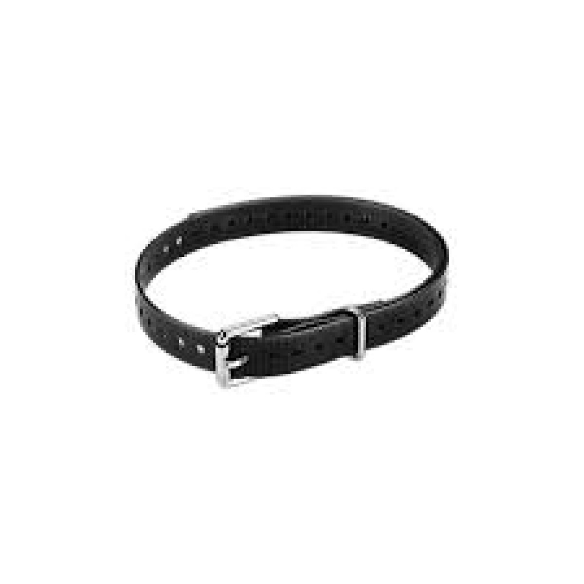 GARMIN Collar Strap,3/4" Roller Buckle,Tuck-Ring,Nickel,Black