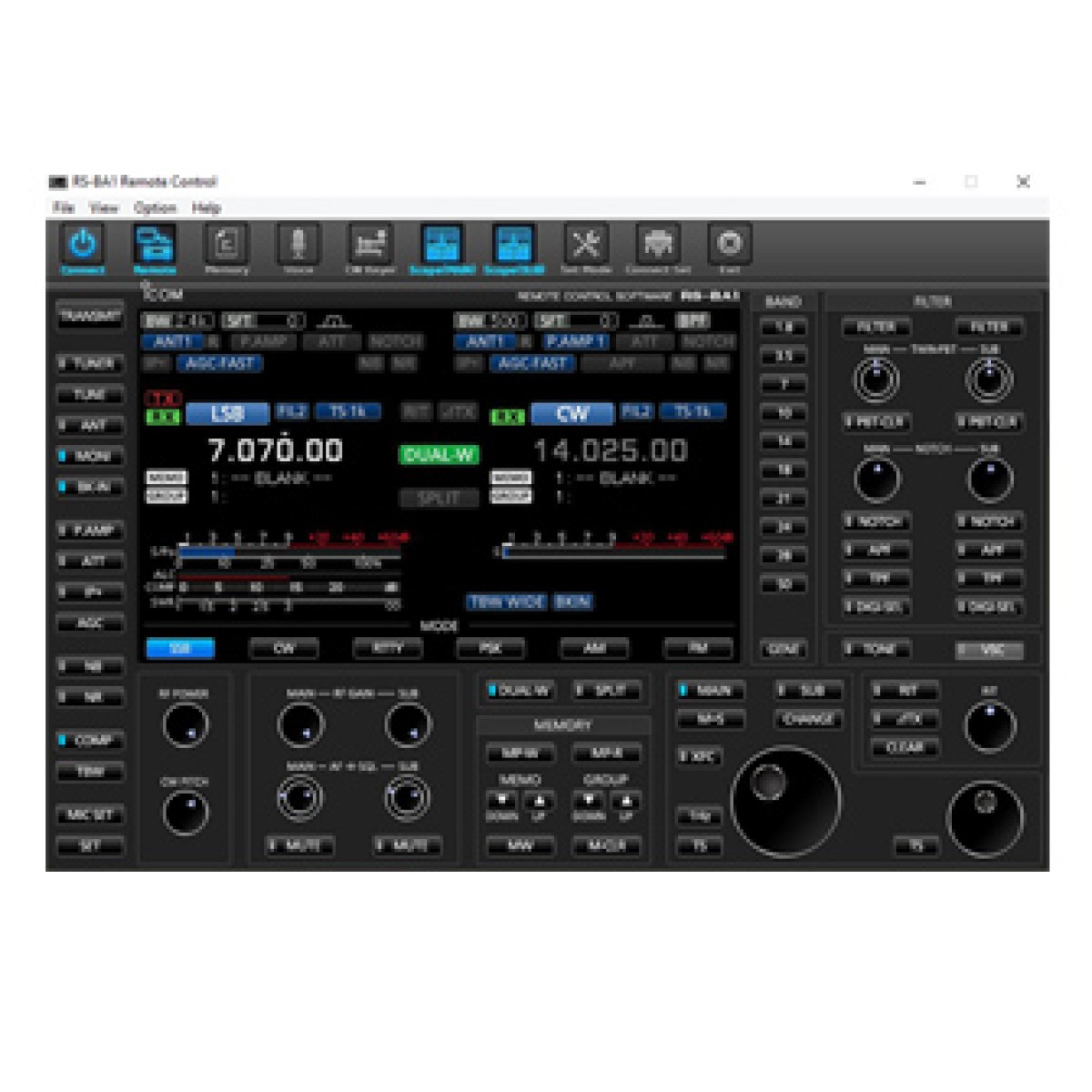 ICOM RS-BA1 ICOM RS-BA1